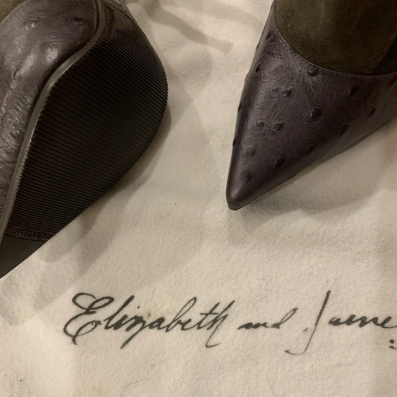 Leather boots with button details - Picture 3 of 4